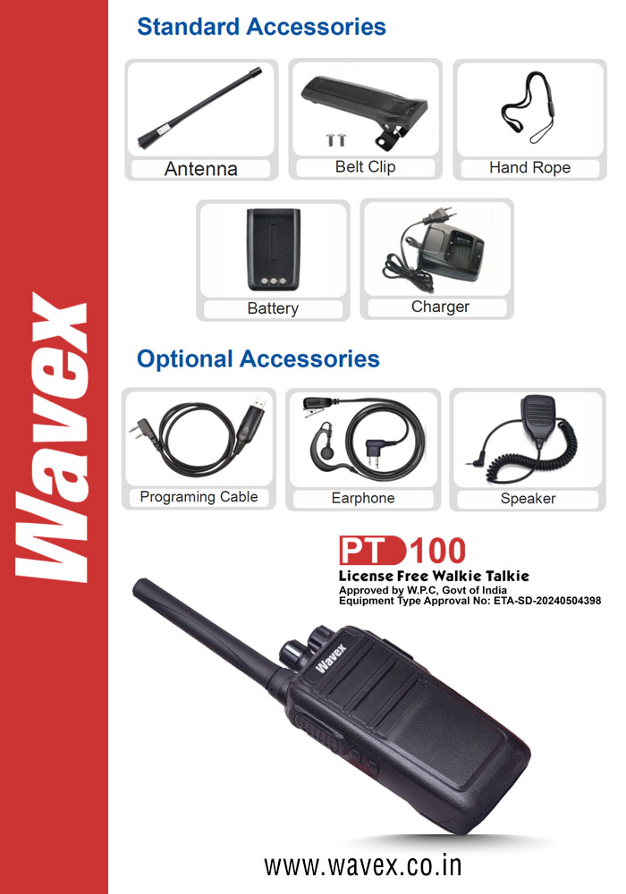 Long Range License Free Walkie Talkie Suppliers Dealers Distributors in India Delhi Punjab Gurugram Haryana