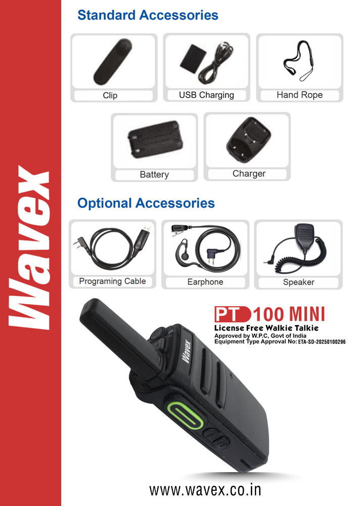 Long Range License Free Walkie Talkie Suppliers Dealers Distributors in India Delhi Punjab Gurugram Haryana